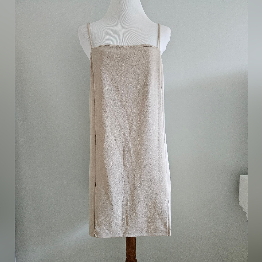 H&M | Beige Spaghetti Strap Dress